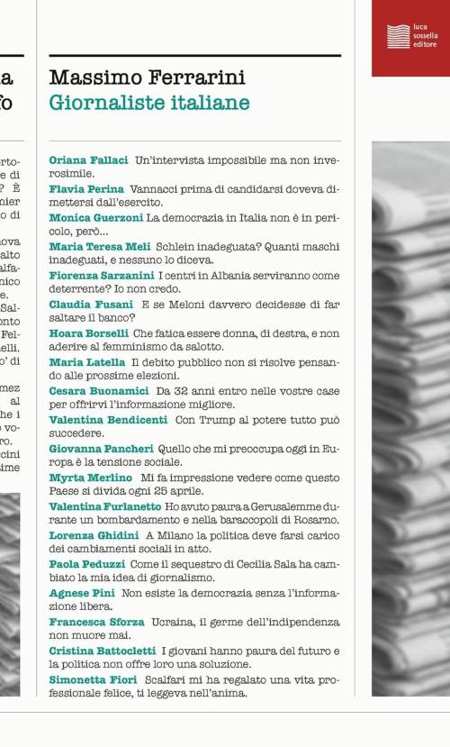 Così le voci delle giornaliste raccontano l'Italia e la sua storia