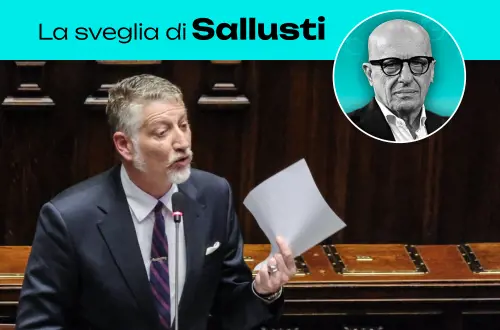 La sveglia di Sallusti - Giuli ha stregato la sinistra