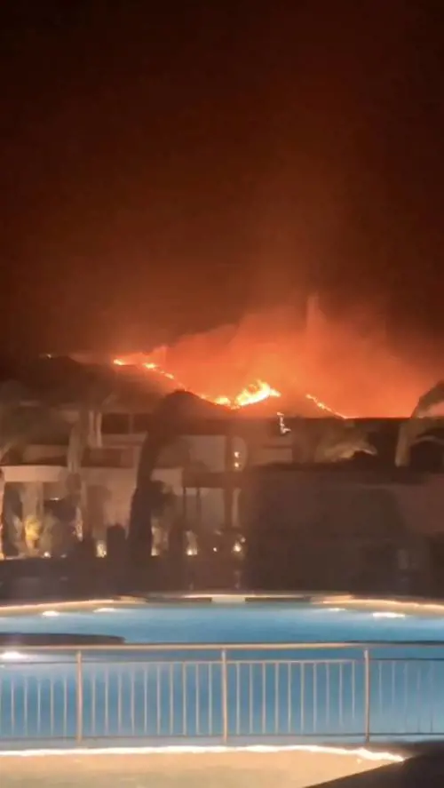 Incendi a Creta, 5mila  turisti in fuga dagli hotel