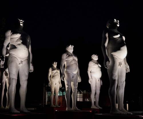 L'arte di Giannelli. Quelle sculture monumenti al caos