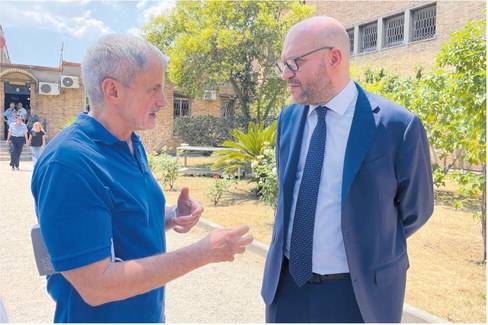 Fontana a Rebibbia, l’incontro con il detenuto speciale Alemanno