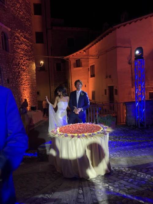 Una delle foto pubblicata sui social dal sindaco Marisa Agnelini