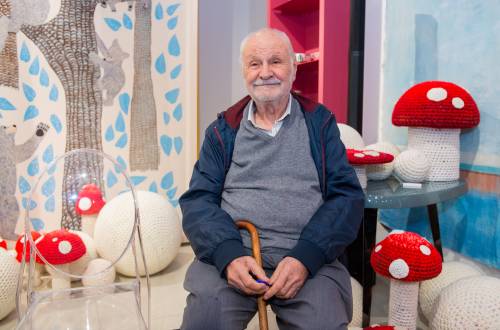 Goffredo Fofi nel 2024 a un'iniziativa sulla letteratura per l'infanzia