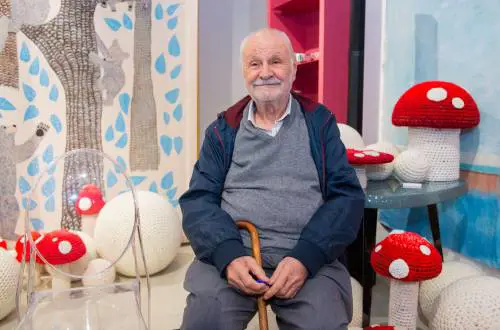 Goffredo Fofi nel 2024 a un'iniziativa sulla letteratura per l'infanzia