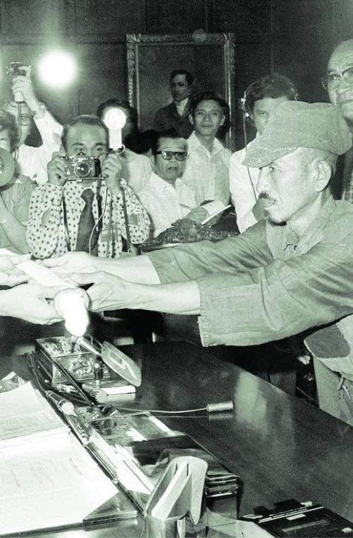 Hiroo Onoda si arrese alla fine della Seconda Guerra Mondiale nel 1974