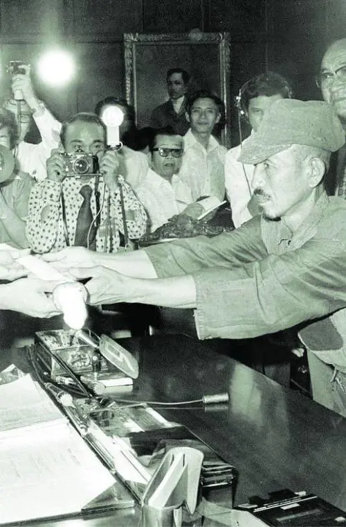 Hiroo Onoda si arrese alla fine della Seconda Guerra Mondiale nel 1974