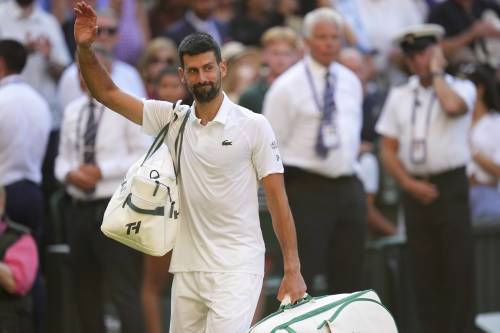 Il passaggio di consegne. Ma re Nole è morto in piedi