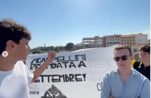 Azione Studentesca rompe il monopolio rosso a Livorno e smaschera i collettivi rossi