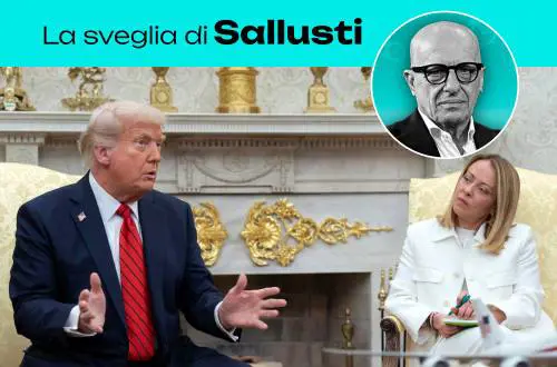 La sveglia di Sallusti - Dazi, chi parla e chi fa