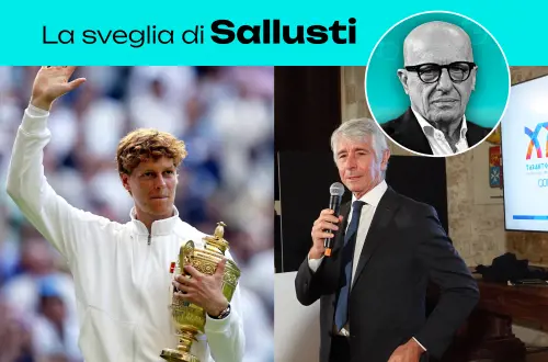 La sveglia di Sallusti - Se Sinner e il ministro sono ugualmente stanchi