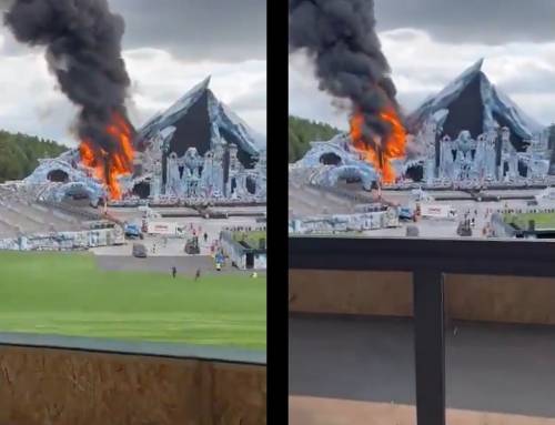 Paura al festival Tomorrowland in Belgio: incendio fuori controllo divora il palco principale