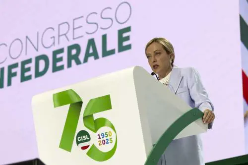 Meloni: "Un milione di posti di lavoro in più in 1000 giorni"