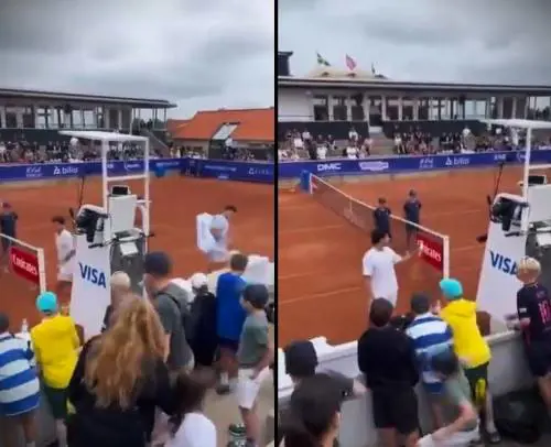 Tennis, insulti e minacce tra Garin e Carabelli: "Cosa ti ho fatto, str..zo? Vieni negli spogliatoi"