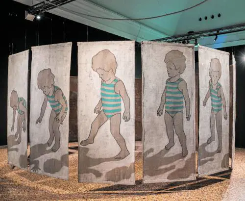 Berruti, le opere-denuncia dell'"artista dei bambini"