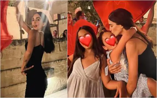 Rocio Morales, balli e baci in Puglia (e nessuna ombra di Raoul Bova)