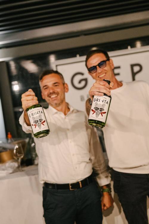 L’amaro Grinta completa i “fab four” di Glep