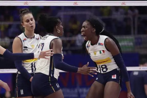 Nations League, l'Italvolley femminile domina anche la Polonia e vola in finale