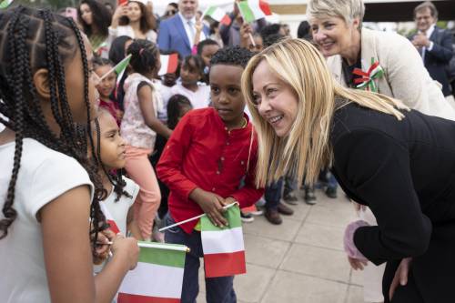 Giorgia Meloni in Etiopia