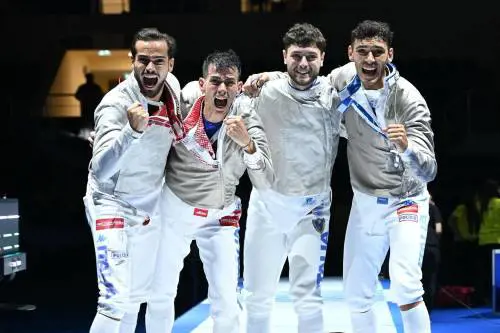 Scherma, oro per l'Italia della sciabola maschile: Ungheria sconfitta 45-37