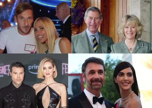 Da Raoul Bova ai Ferragnez fino a Totti e Ilary: gossip, tradimenti e casi mediatici 