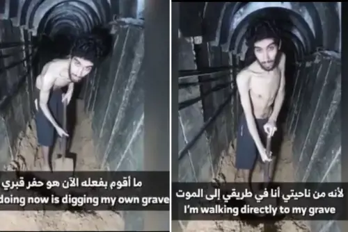 "Sto scavando la mia tomba". Il video choc dell'ostaggio israeliano di Hamas