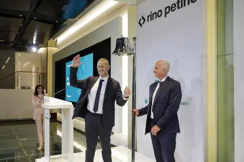Rino Petino debutta in Piazza Affari