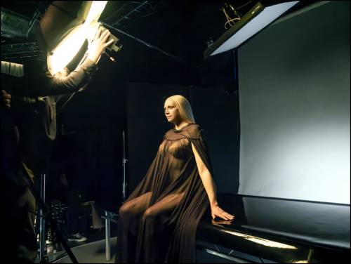 I lavori sul nuovo Calendario Pirelli