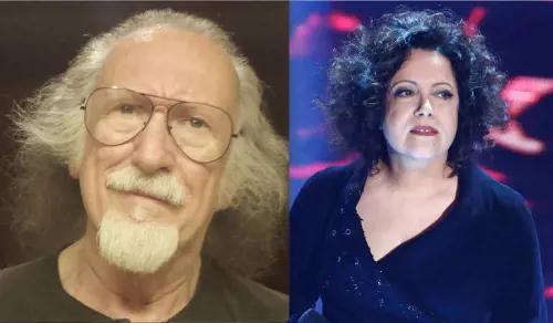 Piero Cassano (Foto Facebook) e Antonella Ruggiero