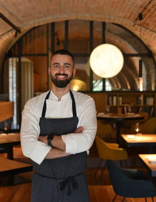 Radici, lo chef Mykyta Bida