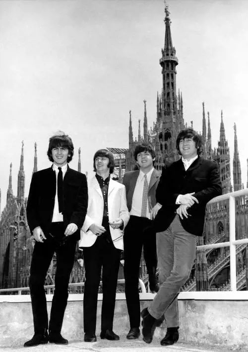I Beatles a Milano nel 1965