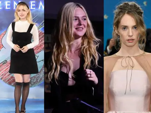 McKenna Grace, Elle Fanning e Maya Hawke