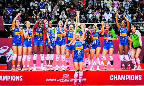 Italvolley under 21 sul tetto del mondo