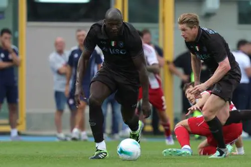 Napoli, tegola Lukaku: lesione al retto femorale, quanto starà fermo l’attaccante