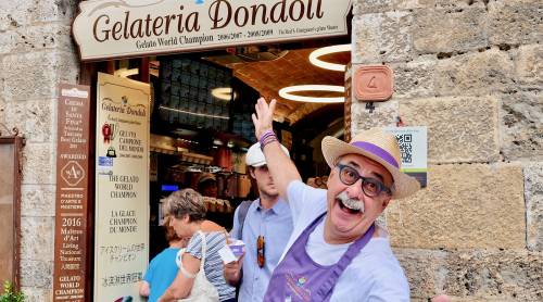 La vita felice del gelataio di San Gimignano diventa un docufilm