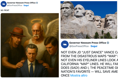 Guerra dei meme negli Usa: così il dem Gavin Newsom usa il linguaggio MAGA contro Trump