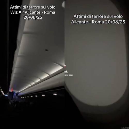 "Temevo di morire": cosa è successo sul volo Alicante-Roma