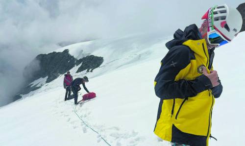 In due bloccati sul Monte Rosa
