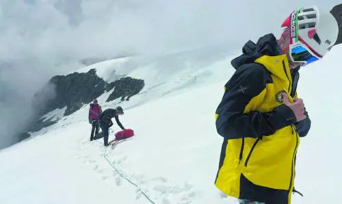 In due bloccati sul Monte Rosa