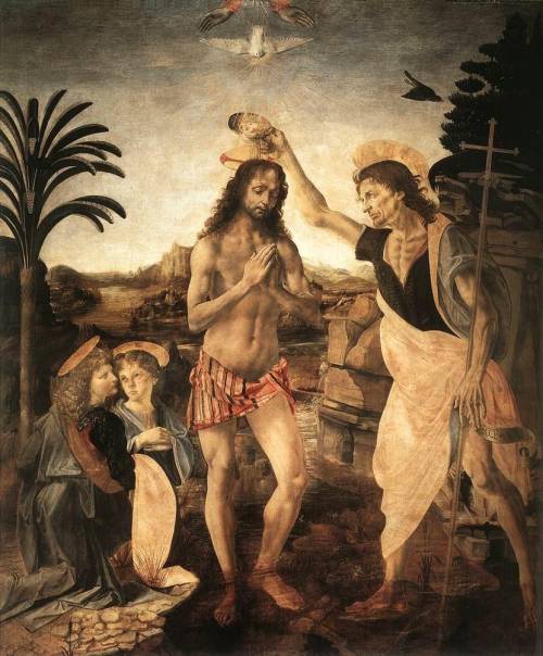 La grande arte di Leonardo prese il volo con un angelo
