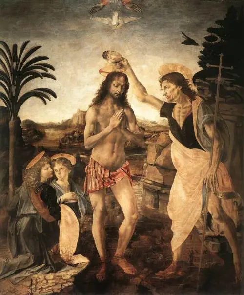 La grande arte di Leonardo prese il volo con un angelo