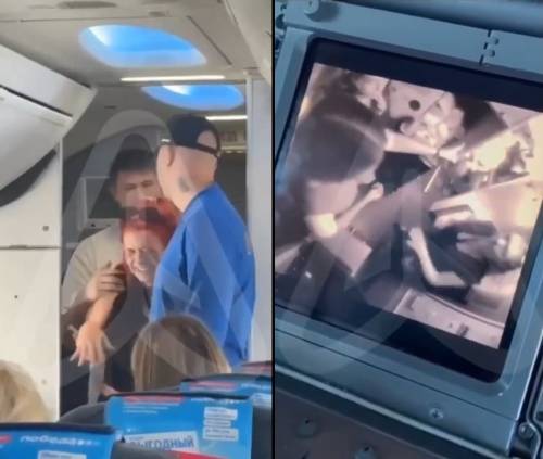 Aggressione choc ad alta quota: donna prende a pugni due hostess