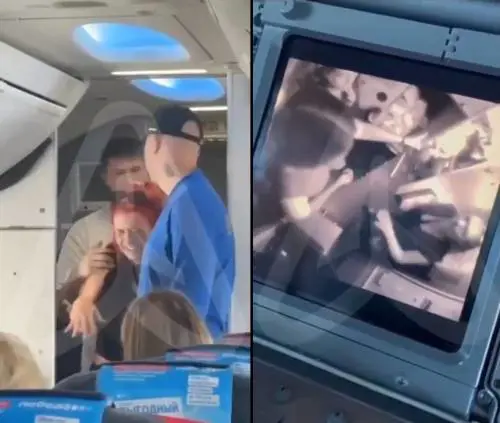 Aggressione choc ad alta quota: donna prende a pugni due hostess