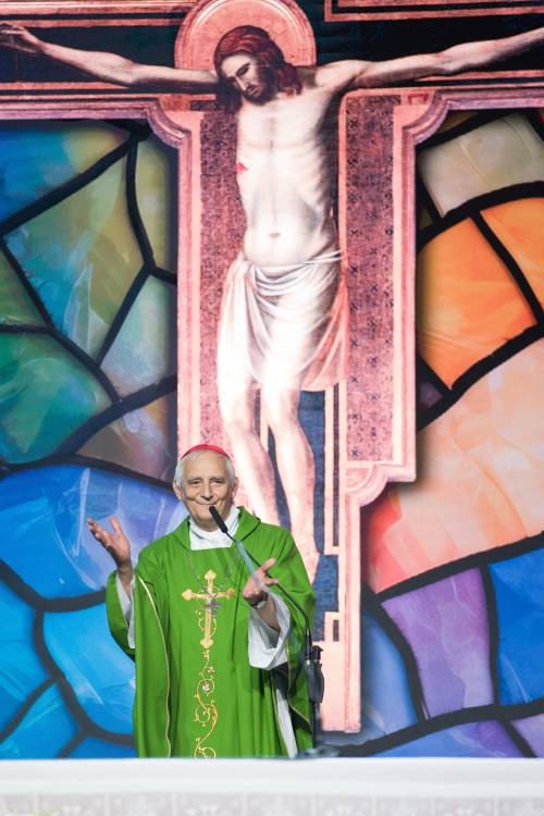 Il popolo di Cl applaude Zuppi, erede di Bergoglio