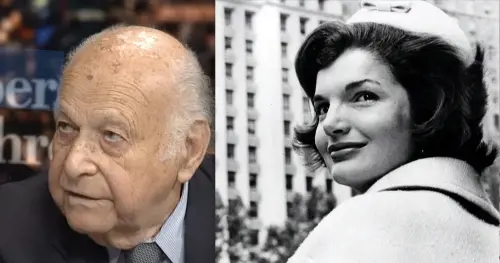 Maurice Tempelsman e Jackie Kennedy (Foto Video /Lapresse)