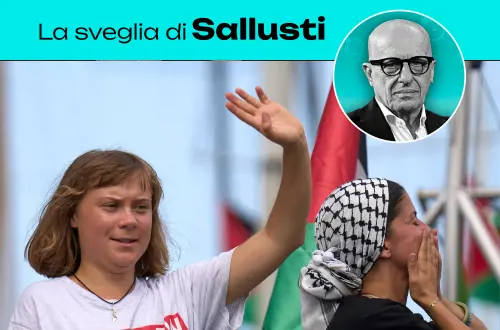 La sveglia di Sallusti - La bandiera che manca sulla nave di Greta