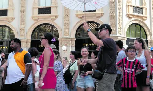 Più 7% di turisti rispetto al 2024