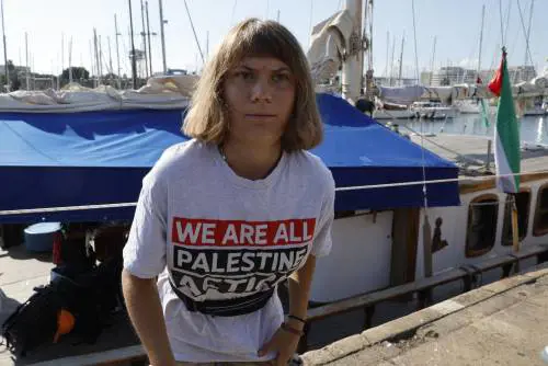 Greta Thunberg a Gaza con una nave super inquinante