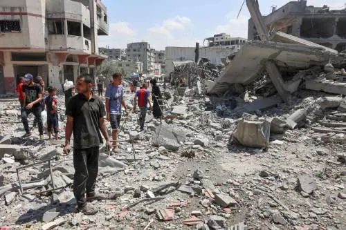 Gaza City, strage nella scuola-rifugio
