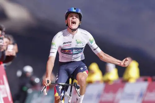 Vuelta, Pellizzari che prima volta