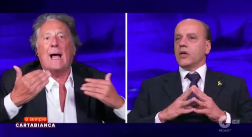 "Fascista", "Ti prendo a pugni". Rissa Iacchetti-Mizrahi da Berlinguer: cosa è successo